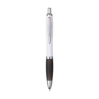 Logo trade promotional giveaway photo of: Athos Trans GRS Recycled ABS pen