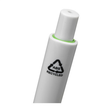Logo trade promotional gifts picture of: Vista GRS Recycled ABS pen