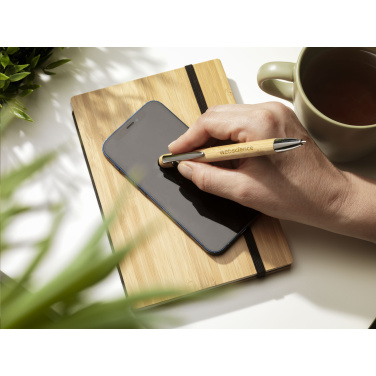 Logo trade promotional gift photo of: Luca Touch Bamboo stylus pen
