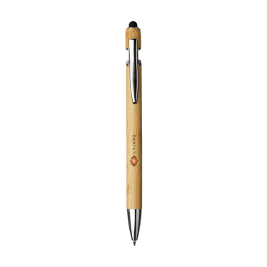 Logotrade promotional merchandise photo of: Luca Touch Bamboo stylus pen