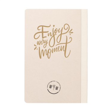 Logotrade promotional giveaways photo of: Sugarcane Paper Notebook A5