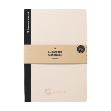 Logo trade advertising products picture of: Sugarcane Paper Notebook A5
