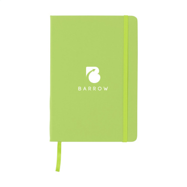 Logo trade promotional giveaways picture of: BudgetNote A5 Lines Paper Notebook