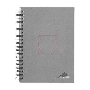 Logo trade promotional giveaways image of: StonePaper Notebook