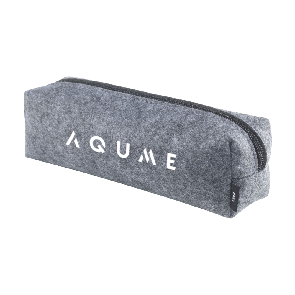 Logo trade promotional items image of: Pencil Case GRS RPET Felt