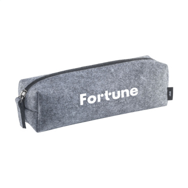 Logotrade corporate gift picture of: Pencil Case GRS RPET Felt
