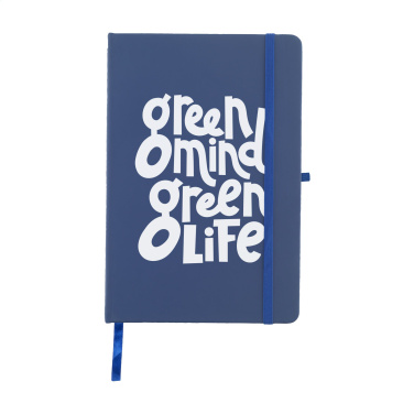 Logo trade promotional giveaways image of: Porta RPET Paper Notebook A5