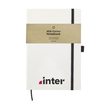 Logo trade corporate gifts picture of: Milk-Carton Paper Notebook A5