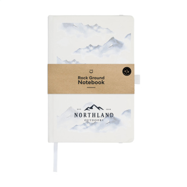 Logo trade promotional giveaways picture of: Rock Ground Paper Notebook A5