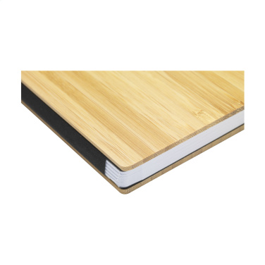 Logo trade corporate gifts picture of: BambooPlus Paper Notebook A5 - Inkless Pen