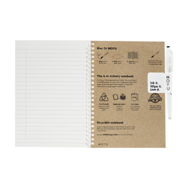 Logotrade promotional giveaway picture of: MOYU Erasable Stone Paper Notebook CraftCover 18 pages