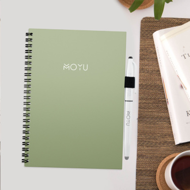 Logotrade promotional giveaway image of: MOYU Erasable Stone Paper Notebook Custom SoftCover