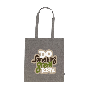 Logotrade promotional merchandise photo of: GRS Recycled Cotton Shopper (180 g/m²) bag