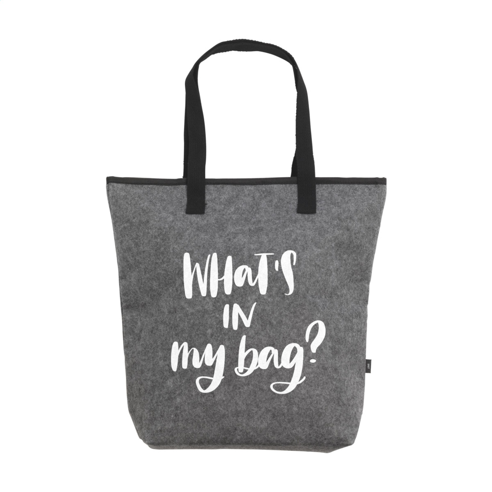 Logo trade promotional products picture of: Feltro GRS RPET Cooler bag