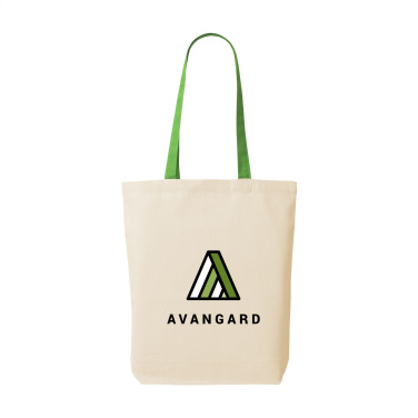 Logo trade promotional gifts picture of: Canvas Shoppy Colour (220 g/m²) bag