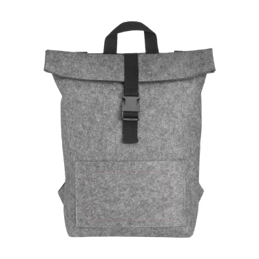 Logo trade corporate gifts picture of: Nolan GRS RPET Felt backpack