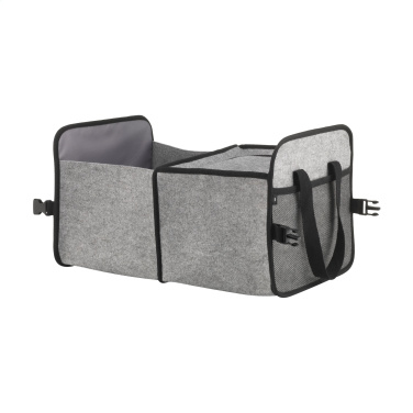 Logo trade promotional items image of: Trunk GRS RPET Felt Organiser Cooler bag