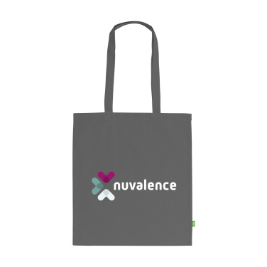 Logo trade promotional gifts image of: Organic Cotton Shopper (140 g/m²) bag