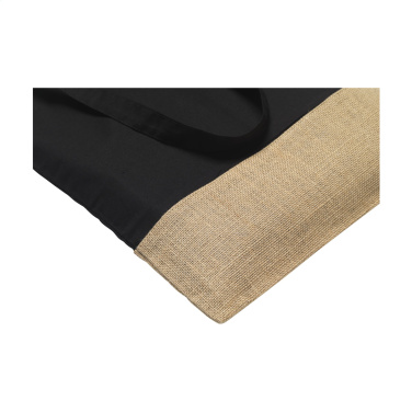Logotrade corporate gift picture of: Combi Organic Shopper (160 g/m²) bag