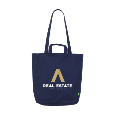 Logo trade promotional gifts image of: Organic Cotton Canvas GOTS Tote Bag (280 g/m²)
