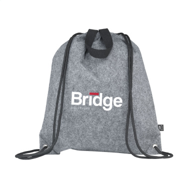 Logotrade promotional products photo of: GRS RPET Felt PromoBag Plus backpack