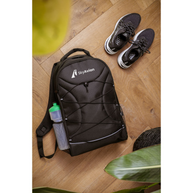 Logo trade corporate gifts picture of: Flashline GRS RPET Laptop Backpack