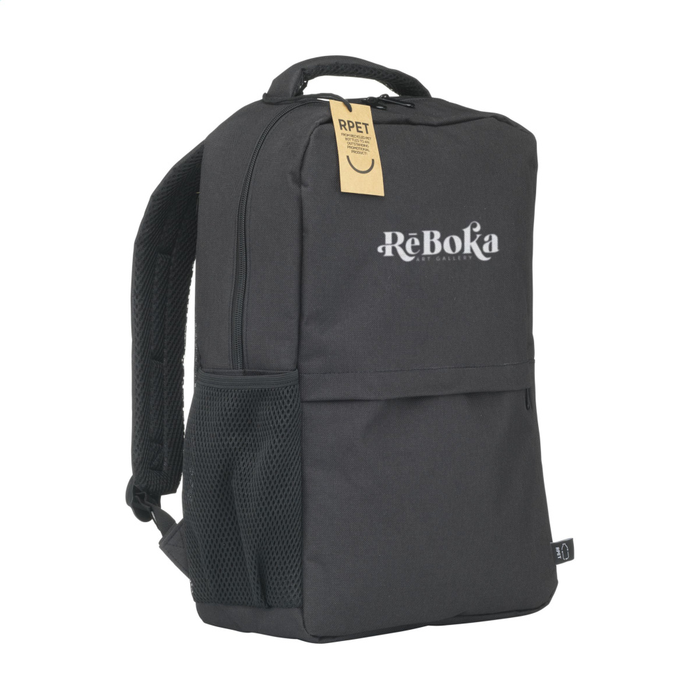 Logotrade promotional product image of: Finley GRS RPET Laptop Backpack