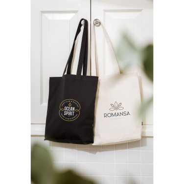 Logotrade promotional gifts photo of: GRS Recycled Canvas Bag Natural (260 g/m²)