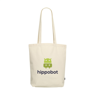 Logotrade promotional product picture of: GRS Recycled Canvas Bag Natural (260 g/m²)