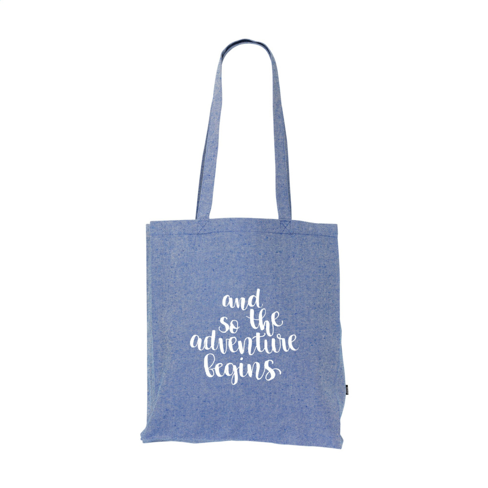 Logo trade promotional giveaway photo of: Melange Shopper GRS Recycled Canvas (280 g/m²) bag