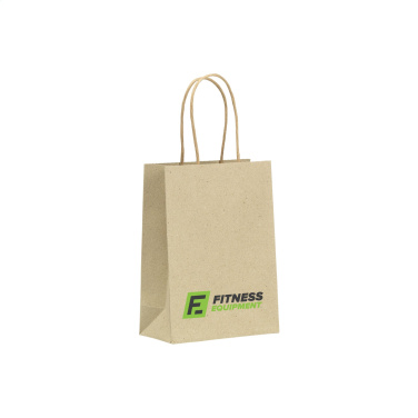 Logotrade promotional gifts photo of: Leaf It Bag recycled grass paper (120 g/m²) S