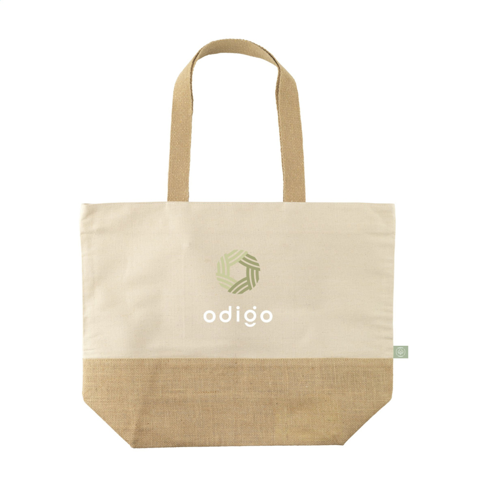 Logotrade promotional product picture of: Cancun Beachbag Organic Cotton (320 g/m²)