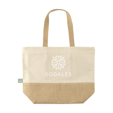 Logo trade promotional items image of: Cancun Beachbag Organic Cotton (320 g/m²)