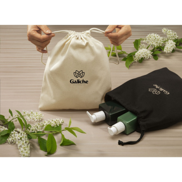 Logotrade promotional product picture of: Gift Pouch GRS Recycled Cotton (150 g/m²) M