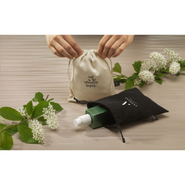 Logotrade corporate gift picture of: Gift Pouch GRS Recycled Cotton (150 g/m²) S