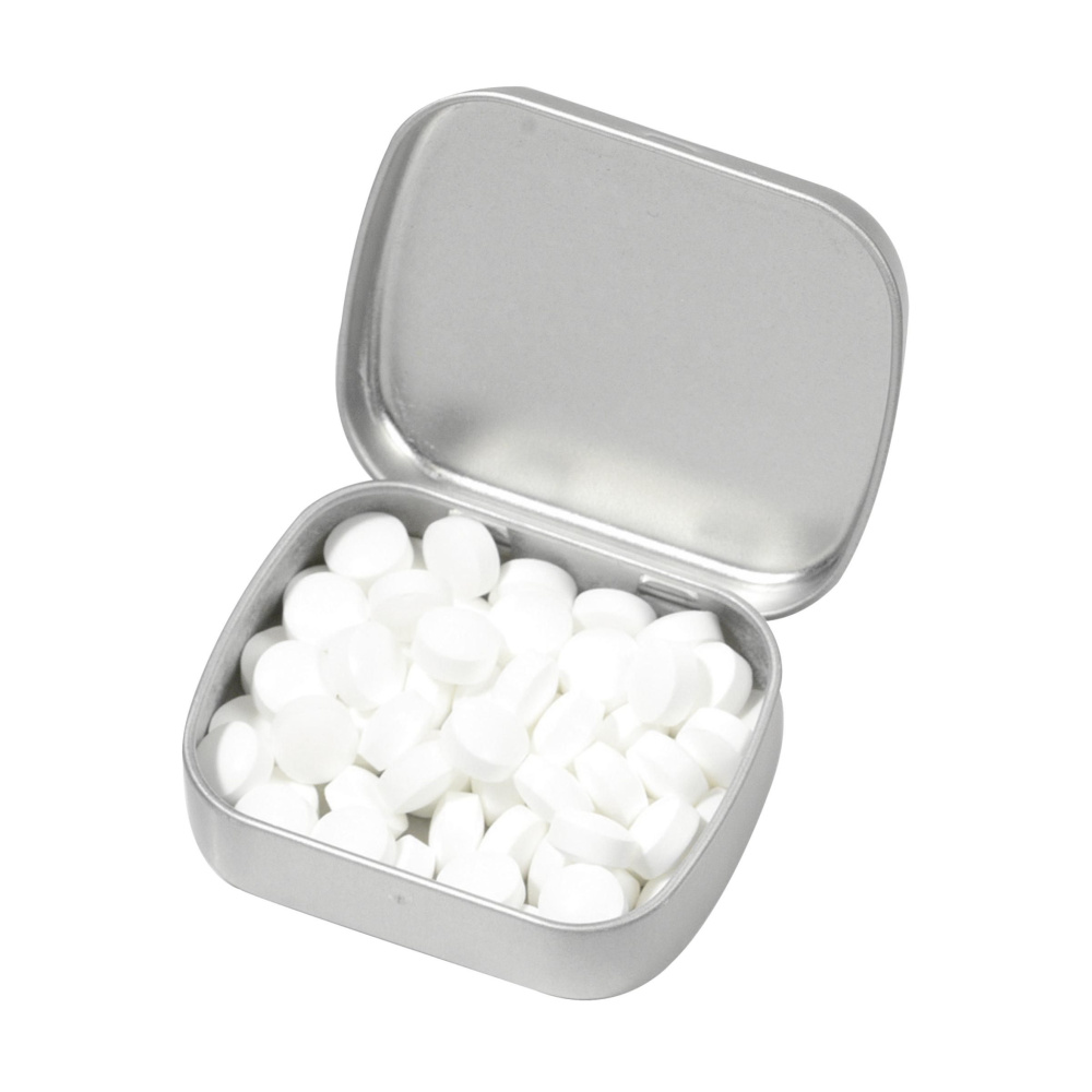 Logotrade promotional giveaway image of: TinBox peppermints