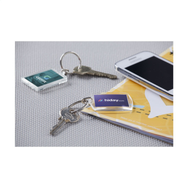 Logo trade promotional merchandise image of: Club keyring