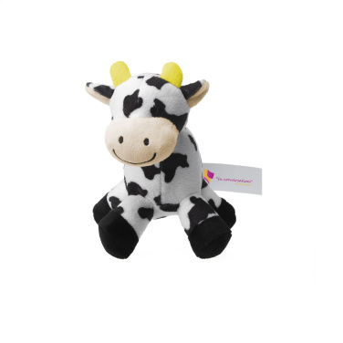 Logo trade promotional merchandise image of: JollyCow cuddle toy