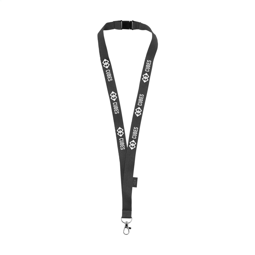 Logo trade promotional item photo of: Lanyard Safety RPET 2 cm