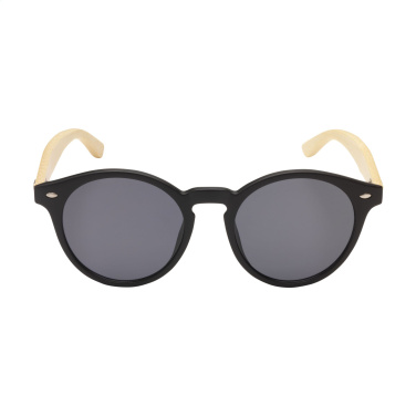Logo trade promotional merchandise image of: Laguna Bamboo sunglasses