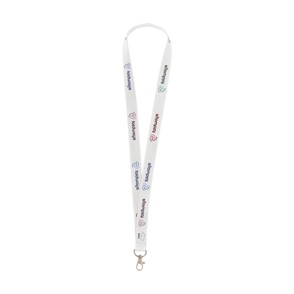 Logotrade promotional merchandise picture of: Lanyard Sublimation RPET 2 cm keycord