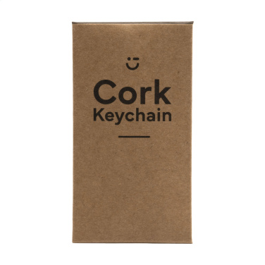 Logo trade promotional products image of: Cork Key Ring