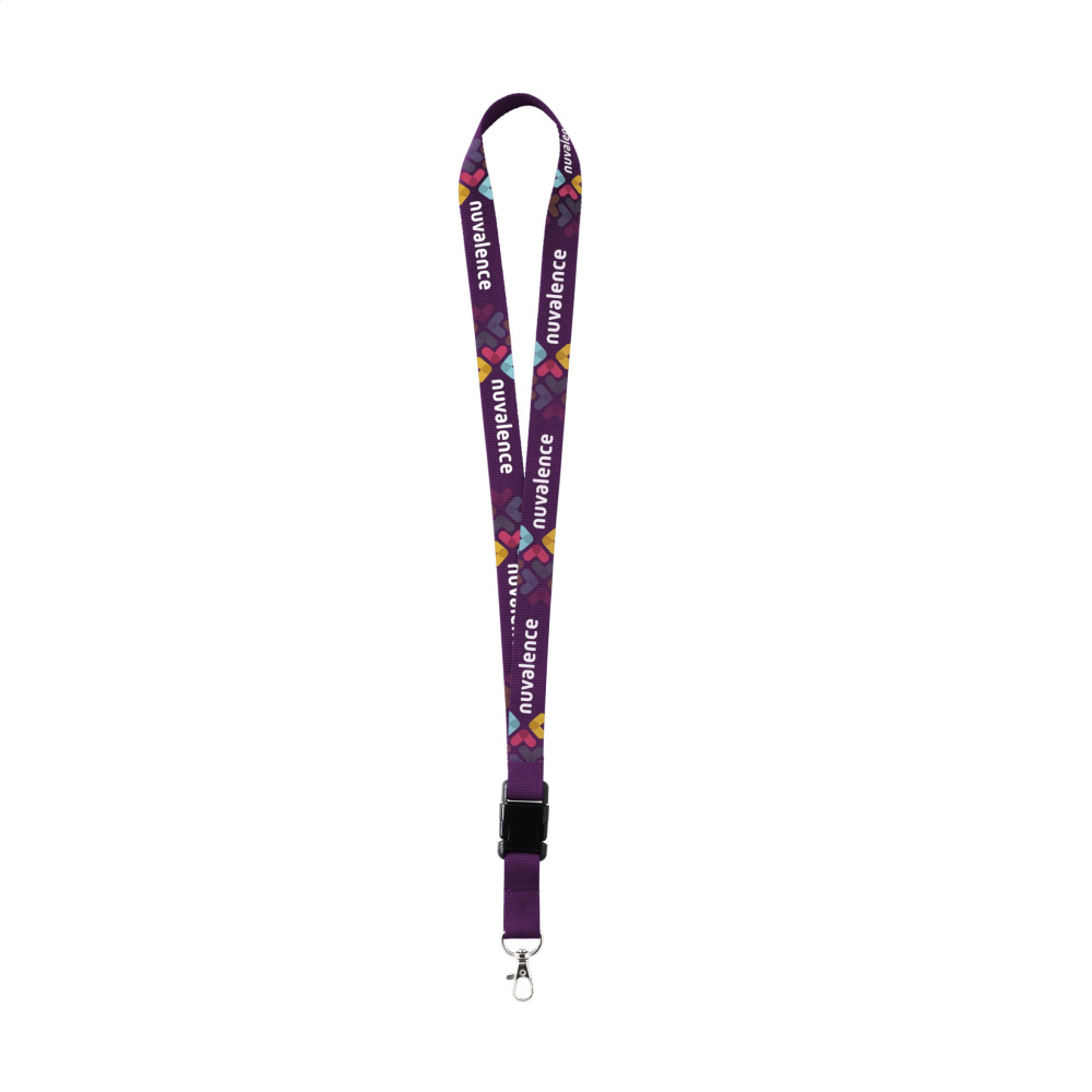 Logotrade promotional gift picture of: Lanyard Sublimation Buckle keycord 20 mm