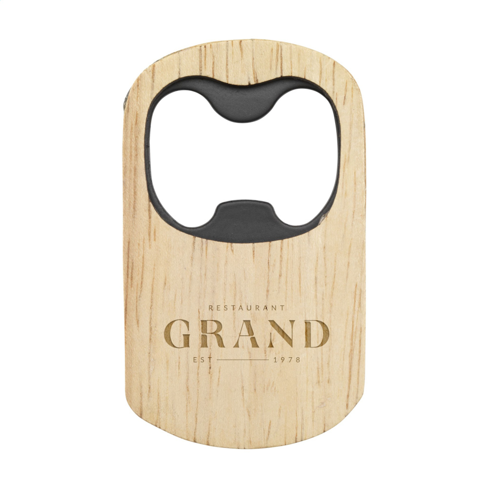 Logotrade promotional item picture of: BlackBeech Opener