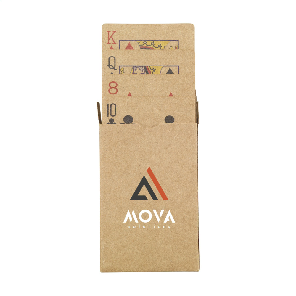 Logo trade promotional giveaways image of: Recycled Playing Cards Single deck