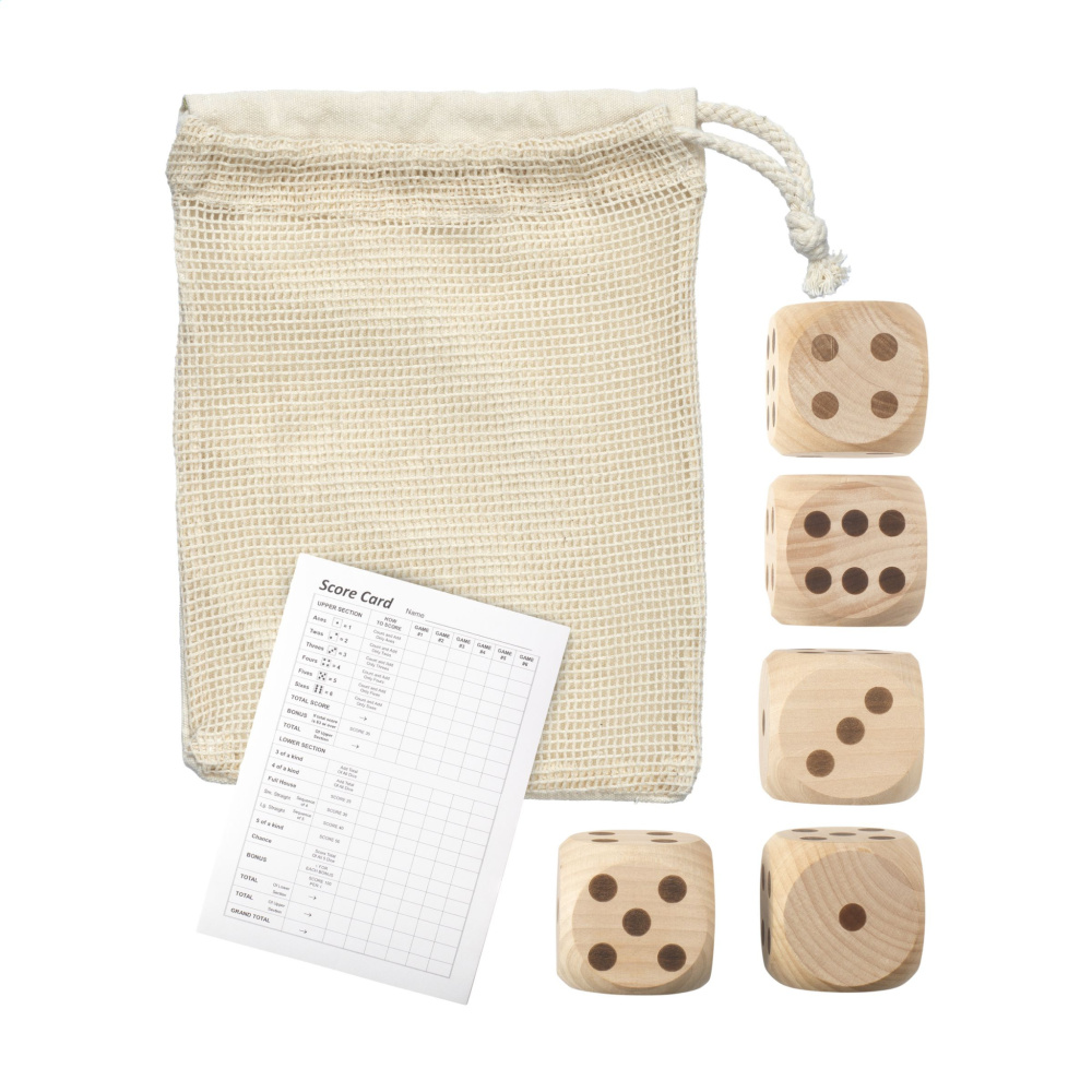 Logotrade promotional giveaway image of: Outdoor Dice Game