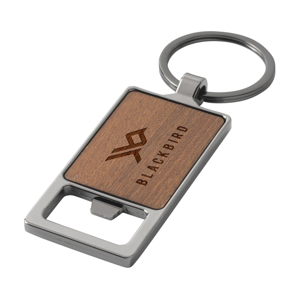 Logotrade business gift image of: Sammy bottle opener / keyring