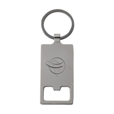 Logo trade promotional gifts image of: Sammy bottle opener / keyring