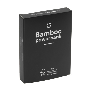 Logotrade promotional giveaways photo of: Bamboo 4000 Powerbank external charger