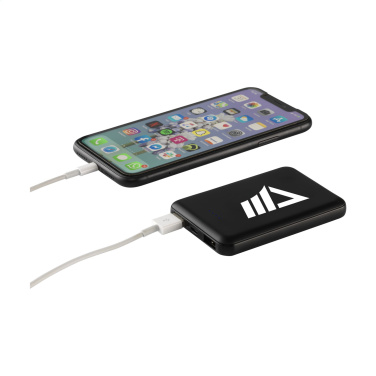 Logo trade corporate gift photo of: PocketPower 5000 RCS Recycled Powerbank